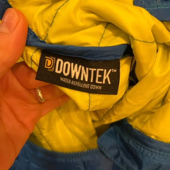 L.L. Bean down baby snowsuit